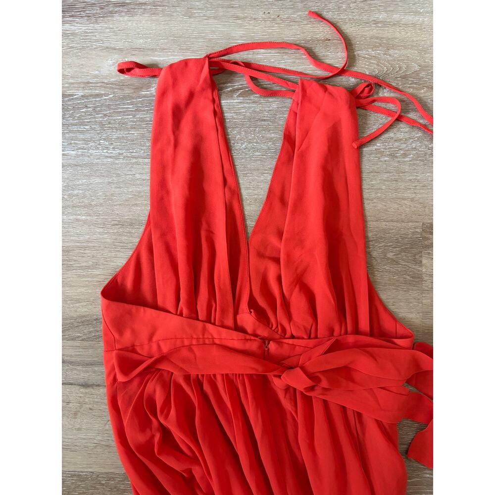 HELLO MOLLY Stand Out Heart Maxi Dress Bright Red - Picture 9 of 10
